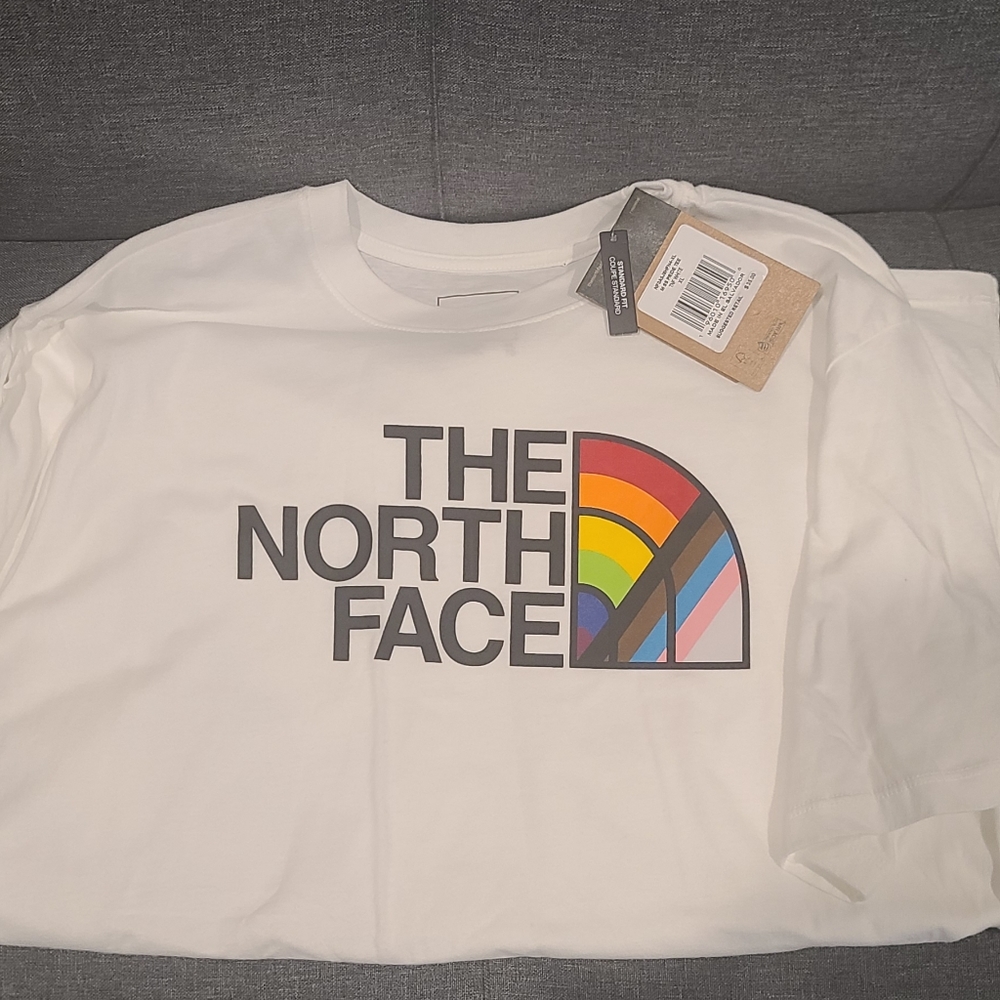 The North Face Pride Rainbowt shirt nwt